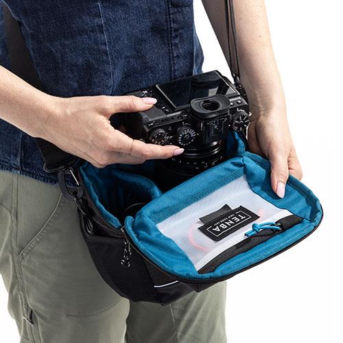 Skyline v2 8 Top Load Camera Bag in Grey Product Image (Secondary Image 3)