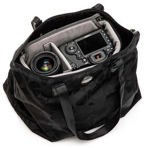 BYOB 10 Camera Insert Bag in Blue Product Image (Secondary Image 4)
