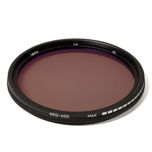 58mm ND2-400 (1-8.6 Stop) Variable ND Filter Product Image (Primary)