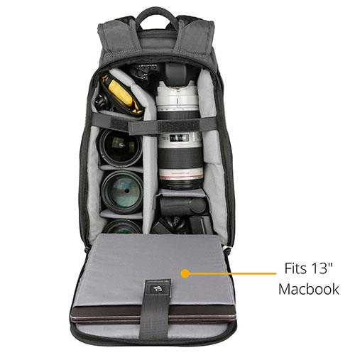 Veo Adaptor R44 Backpack in Grey Product Image (Secondary Image 2)