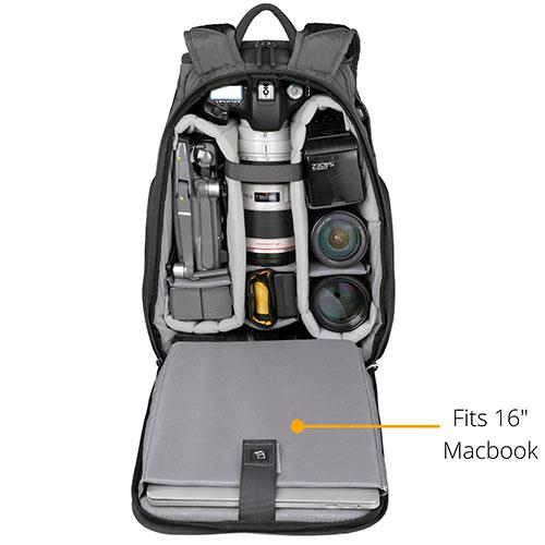Veo Adaptor R48 Backpack in Black Product Image (Secondary Image 2)
