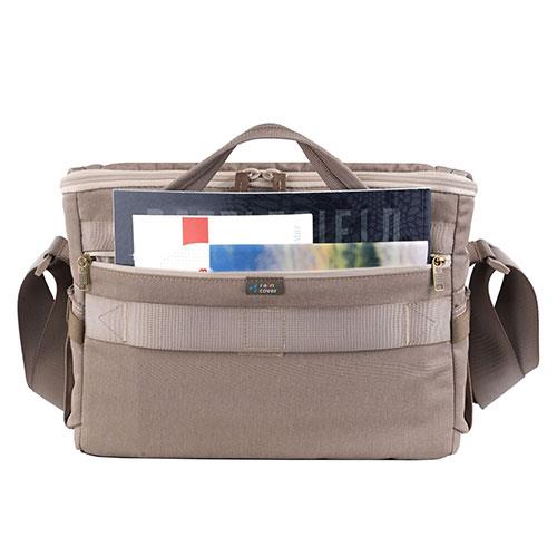 Veo Range 32M Shoulder Bag in Stone Product Image (Secondary Image 4)
