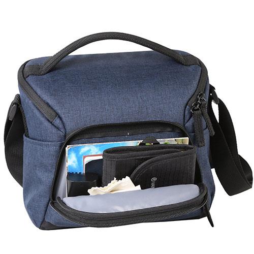 Vesta Aspire 21 Shoulder Bag in Blue Product Image (Secondary Image 3)