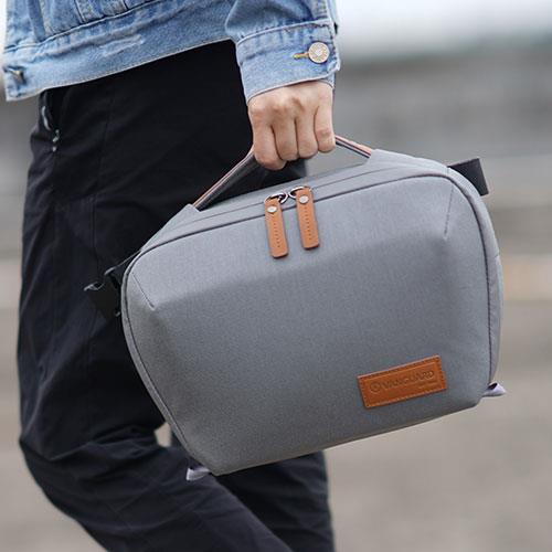 Veo City CB24 Cross Body Bag in Grey Product Image (Secondary Image 6)