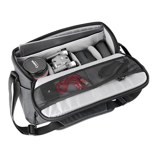 Vesta Aspire 34 Shoulder Bag in Grey Product Image (Secondary Image 4)