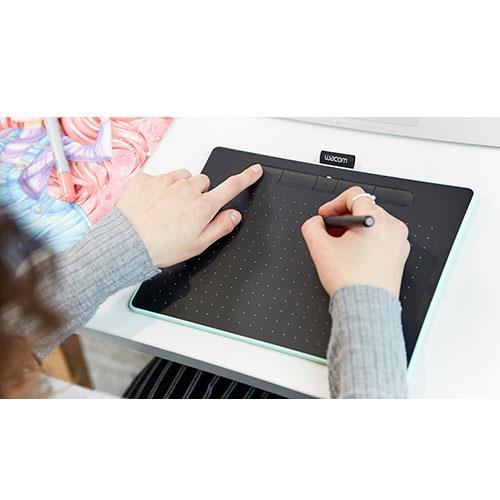 Intuos M Bluetooth Graphics Tablet in Pistachio Product Image (Secondary Image 2)