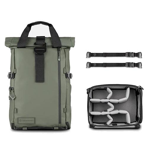 PRVKE 31 Backpack Photography Bundle V4 – Wasatch Green Product Image (Primary)