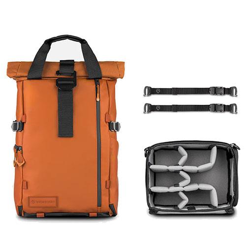 PRVKE 31 Backpack Photography Bundle V4 – Sedona Orange Product Image (Primary)