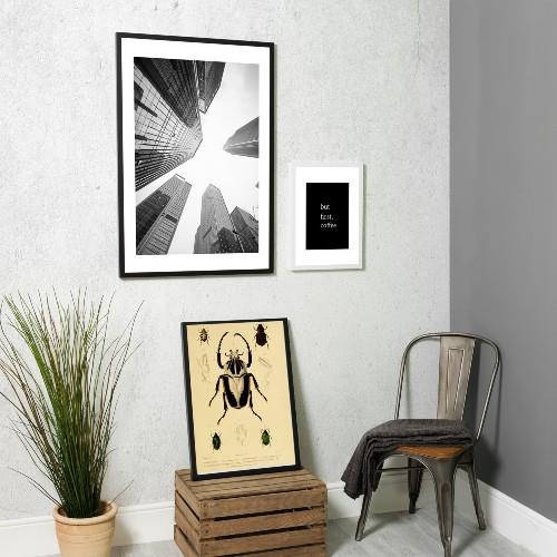 WIDD A1 Poster Frame Black Product Image (Secondary Image 3)