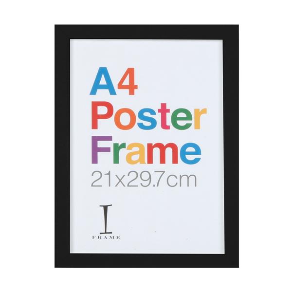 WIDD A4 Poster Frame Black Product Image (Primary)