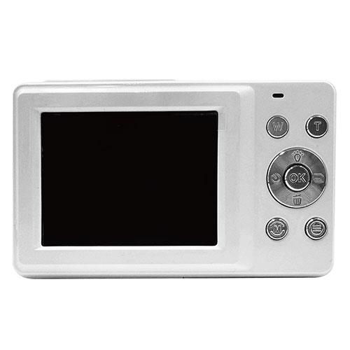 Digipix 100 Compact Camera in White Product Image (Secondary Image 1)
