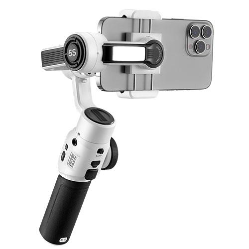 Smooth 5S Smartphone Gimbal in White Product Image (Primary)