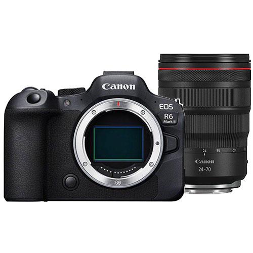 EOS R6 Mark II Mirrorless Camera Body with RF 24-70mm f2.8 L IS USM Lens Product Image (Primary)