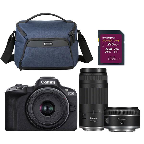 EOS R100 Triple Lens Starter Kit Product Image (Primary)