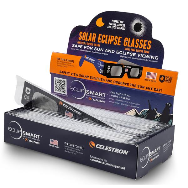 EclipSmart Solar Eclipse Glasses Box of 50 Product Image (Primary)