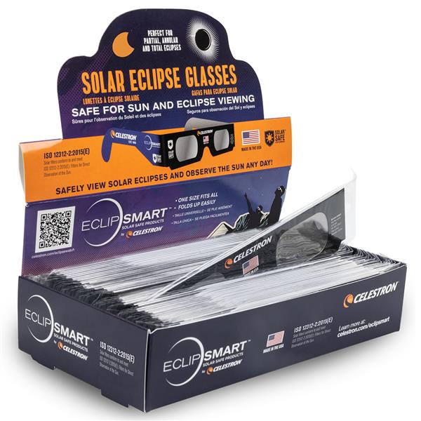 EclipSmart Solar Eclipse Glasses Box of 50 Product Image (Secondary Image 1)