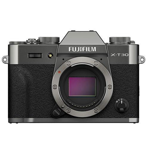 X-T30 III Mirrorless Camera Body in Charcoal Silver Twin Lens Kit Product Image (Secondary Image 1)