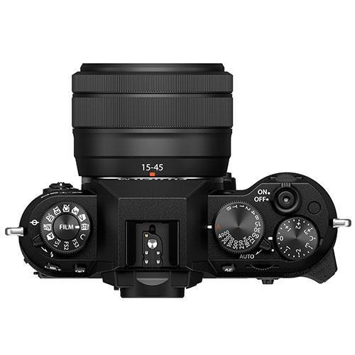 X-T50 Mirrorless Camera in Black with XC15-45mm Lens and XF23mm F2.8 R WR Lens Product Image (Secondary Image 3)
