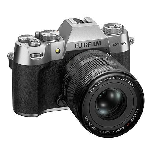 X-T50 Mirrorless Camera in Silver with XF16-50mm WR Lens and XF23mm F2.8 R WR Lens Product Image (Secondary Image 3)