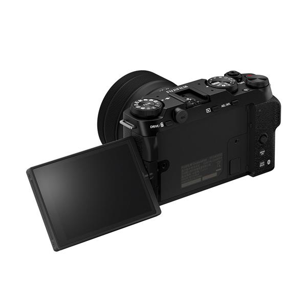 X-M5 Mirrorles Camera Twin Lens Kit in Black Product Image (Secondary Image 2)