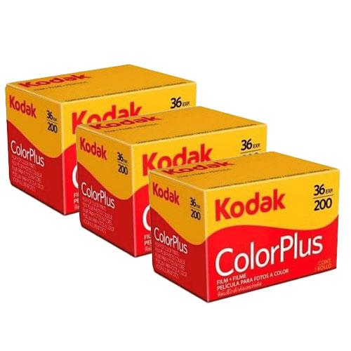 Colorplus 200 35mm Film 36 Exposures Pack of 3 Product Image (Primary)