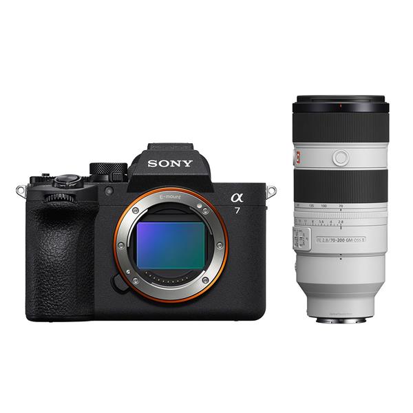 a7 V Mirrorless Camera Body with FE 70-200mm F2.8 GM OSS II Lens Product Image (Primary)