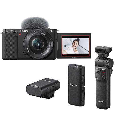 ZV-E10 Mirrorless Vlogger Camera with 16-50mm Lens Creator Kit Product Image (Primary)