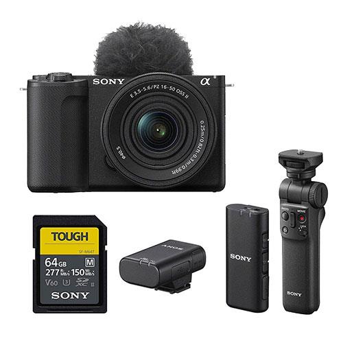 ZV-E10 II Mirrorless Vlogger Camera with 16-50mm Lens Advanced Creator Kit Product Image (Primary)