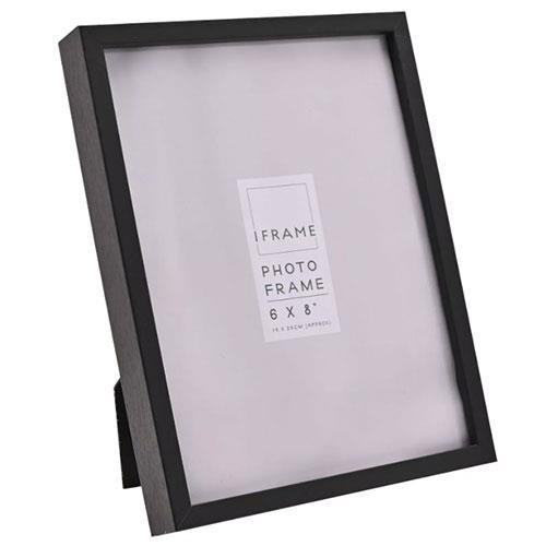 iFrame 8 x 6-inch Wooden Frame in Black - Pack of 2 Product Image (Secondary Image 1)