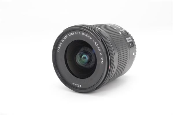 EF-S 10-18mm f/4.5-5.6 IS STM Lens - Primary Sku Image