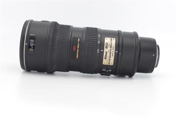 Nikon AF-S 70-200mm f/2.8 IF-ED VR Lens - Secondary Sku Image