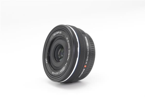 M.ZUIKO Digital ED 14-42mm f/3.5-5.6 EZ Lens in Black - Primary Sku Image