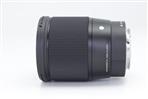 Sigma 16mm f/1.4 DC DN Contemporary Lens Canon EF-M Mount (Used - Good) product image