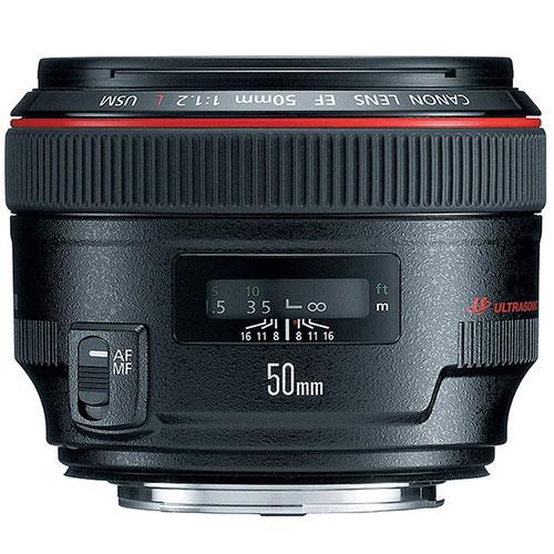 Canon EF 50mm f/1.2 L USM Lens